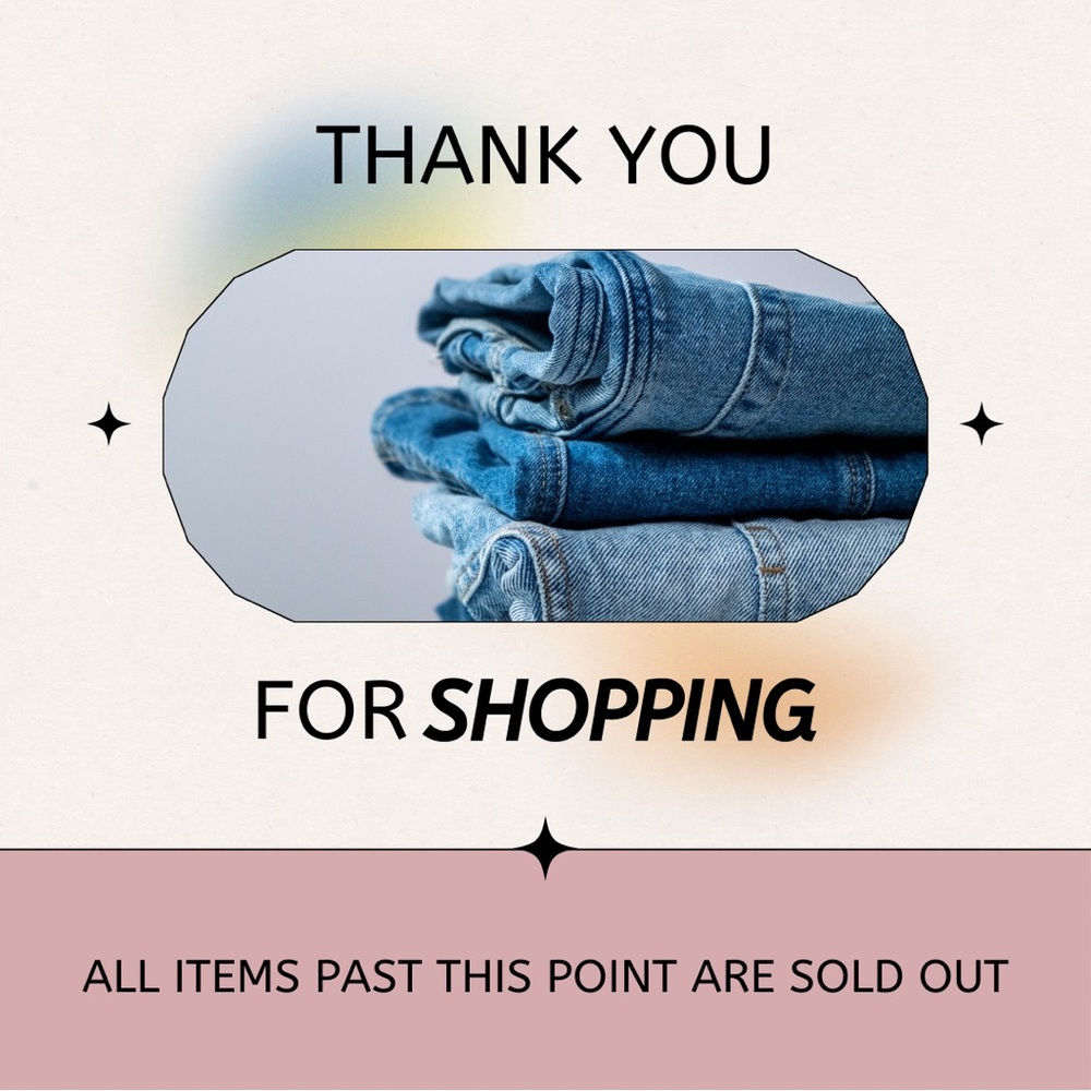 Sold out!